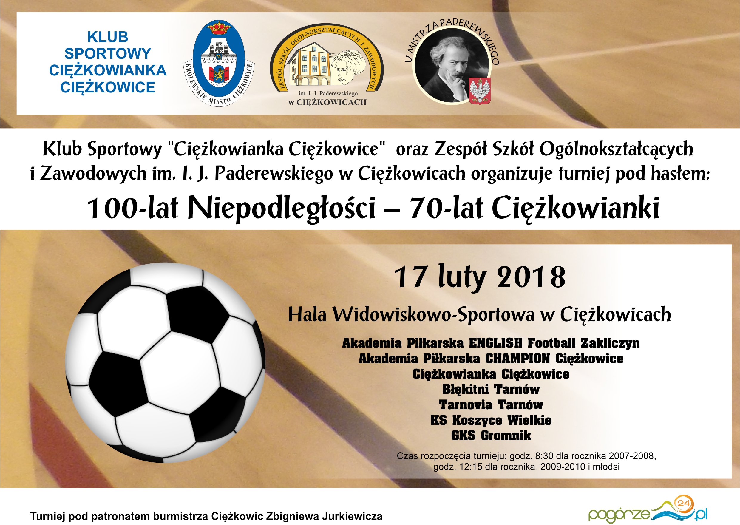 Turniej Piłkarski dla dzieci u mistrza Paderewskiego